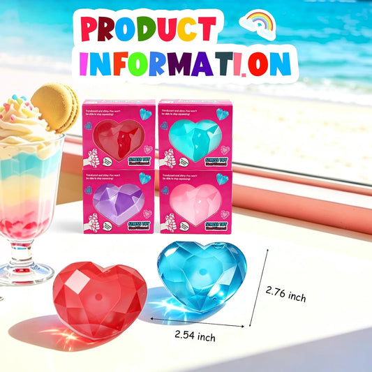 Taba Squishy Toys, Cat Paw Cute Kawaii Squeeze Toys ,Sticky Squishy Fidget Toys Silicone Squeeze Toy for Stress Relief,Cute Soft Toys,Best Gift for Anniversary (Heart)