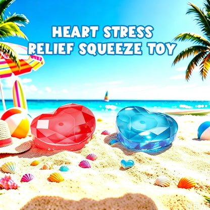 Taba Squishy Toys, Cat Paw Cute Kawaii Squeeze Toys ,Sticky Squishy Fidget Toys Silicone Squeeze Toy for Stress Relief,Cute Soft Toys,Best Gift for Anniversary (Heart)