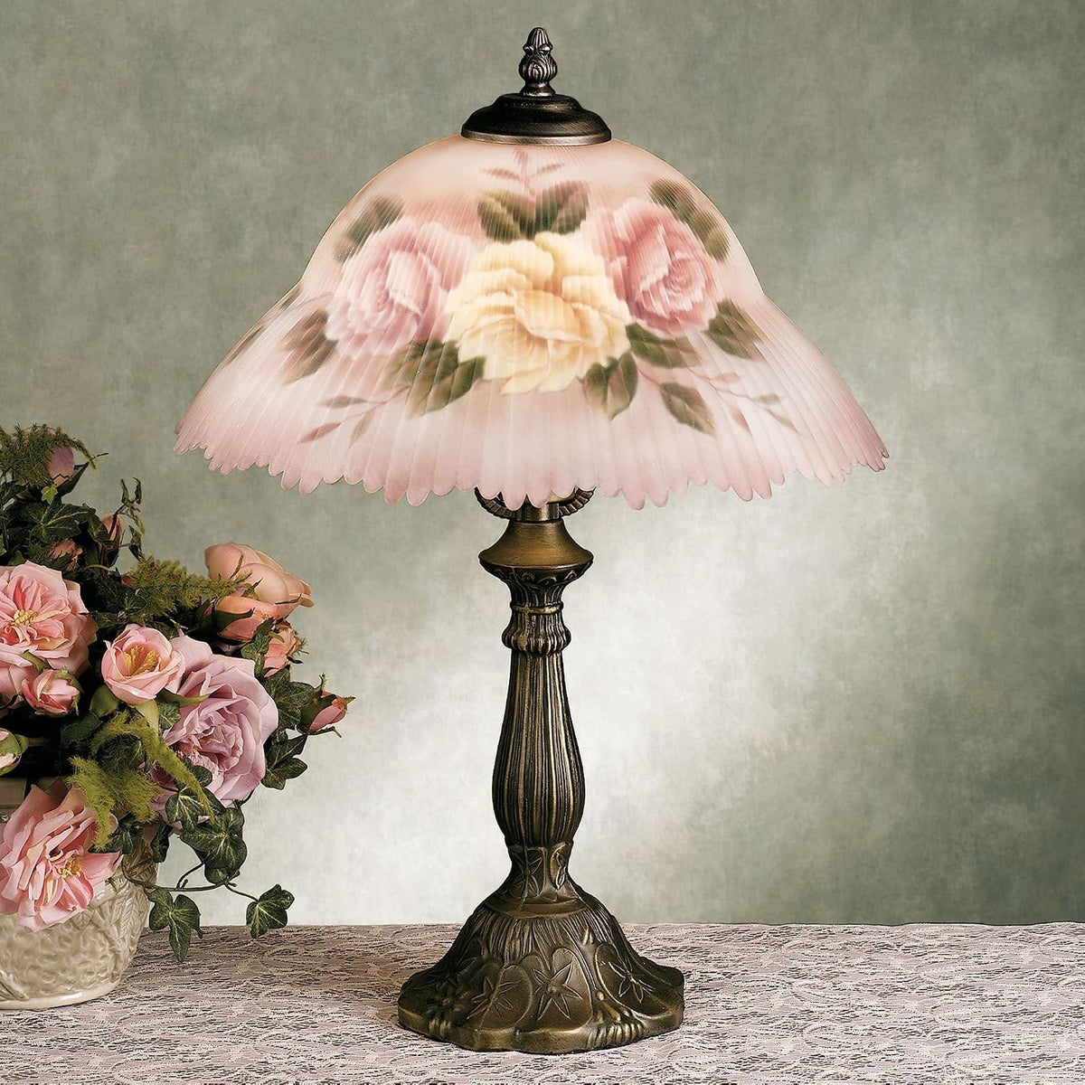 Beccalynn Table Lamp, Light Cream