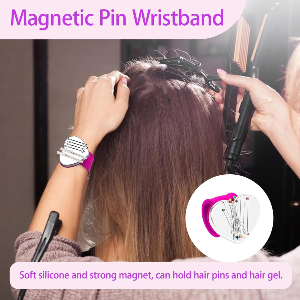23 Pieces Hair Parting Tools Set, Hair Braiding Tool, Rat Tail Combs