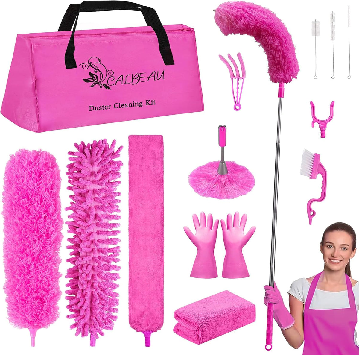 Microfiber Dusters for Cleaning, Dusters with Extension Pole