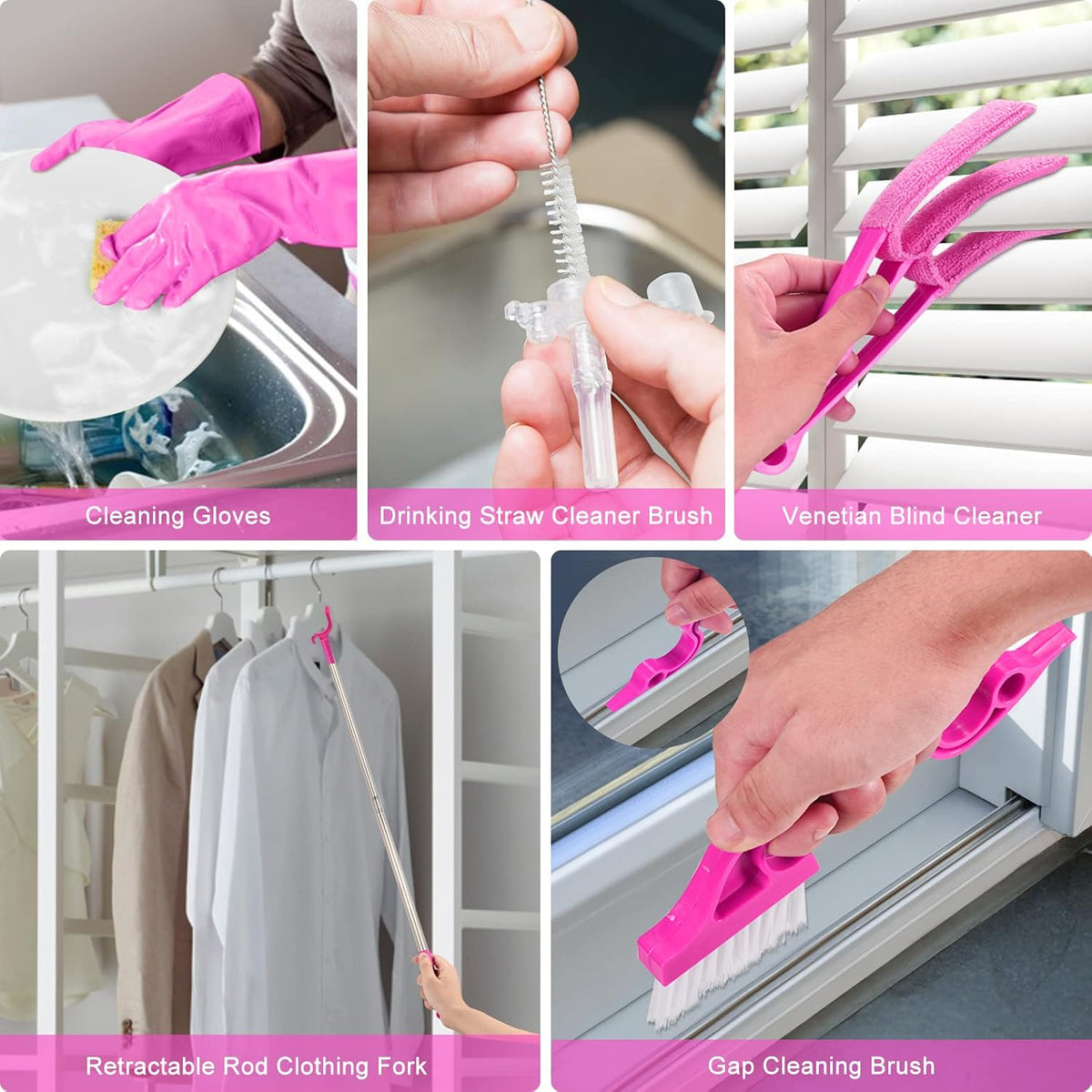 Microfiber Dusters for Cleaning, Dusters with Extension Pole