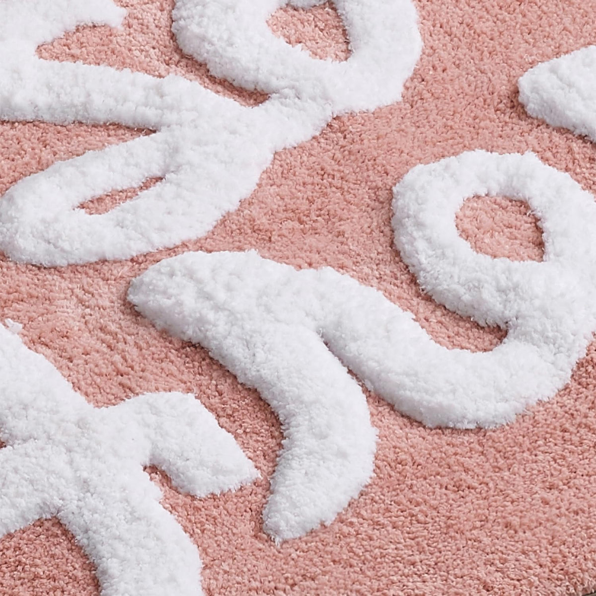 Bath Rug – Ultra Plush Pom Pom Pile – Extra-Long Runner Style for Large Bathrooms, 24" x 60"