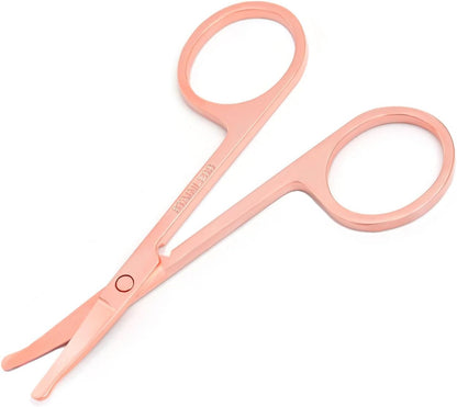 3.5 Inch Silent Pet Grooming Tiny Safety Scissors for Cats & Dogs