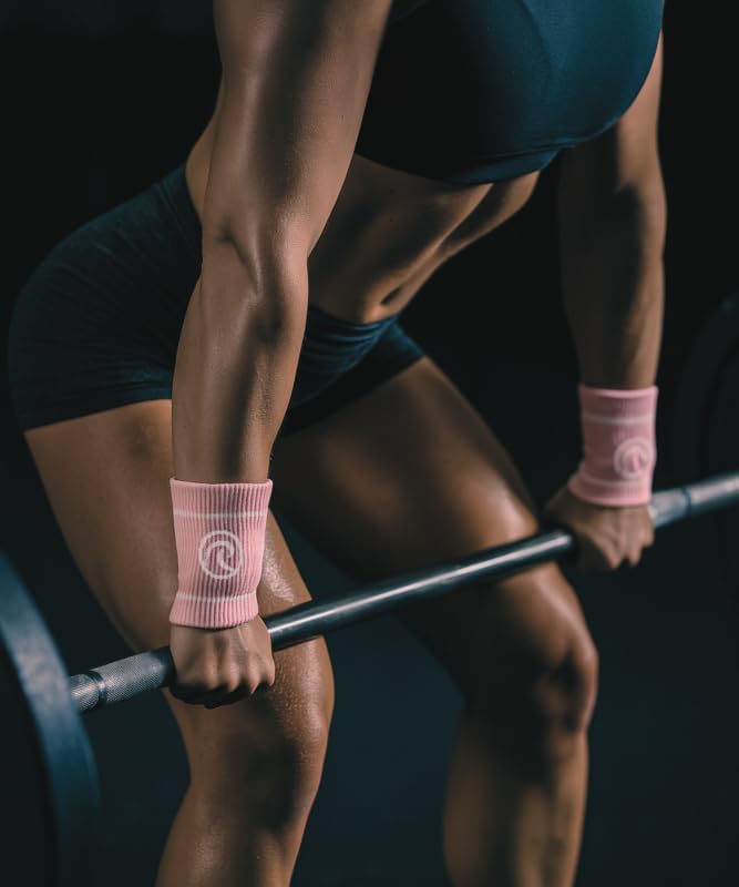 Wrist Bands Sweat-Absorbing & Supportive Wrist Bands for Training, Gym & Workout, Breathable, Comfortable & Stabilizing