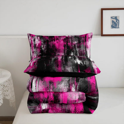 Abstract Geometric Bedding Set Full Size for Boys Girls Teens
