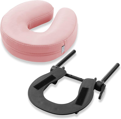 Adjustable Massage Table Face Cradle and Pillow 3" Foam - Pink