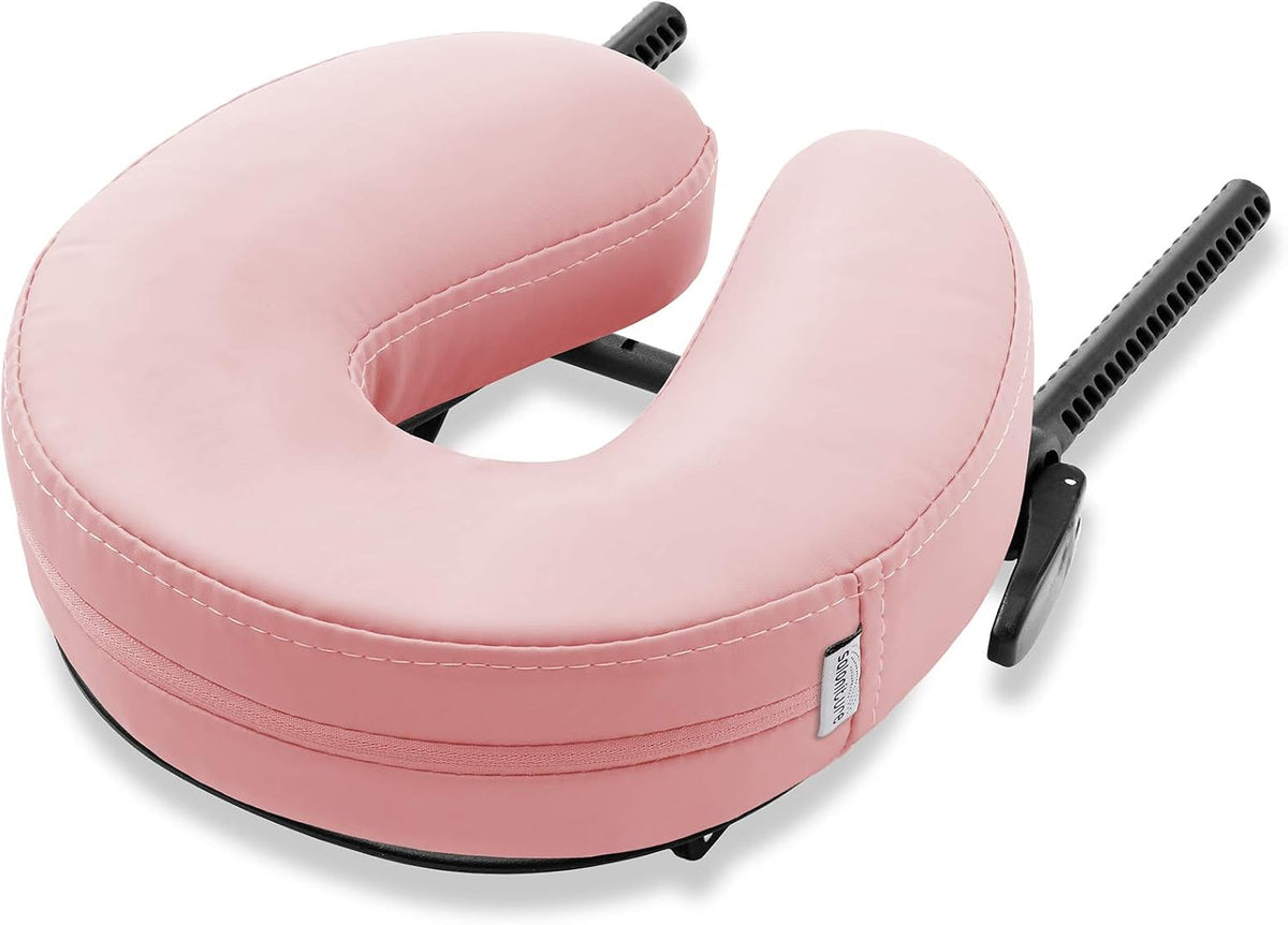 Adjustable Massage Table Face Cradle and Pillow 3" Foam - Pink