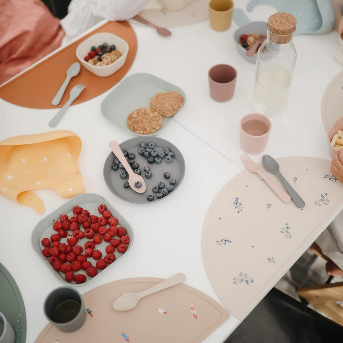 Flatware Fork and Spoon Set For Kids | Made in Denmark (Blush)