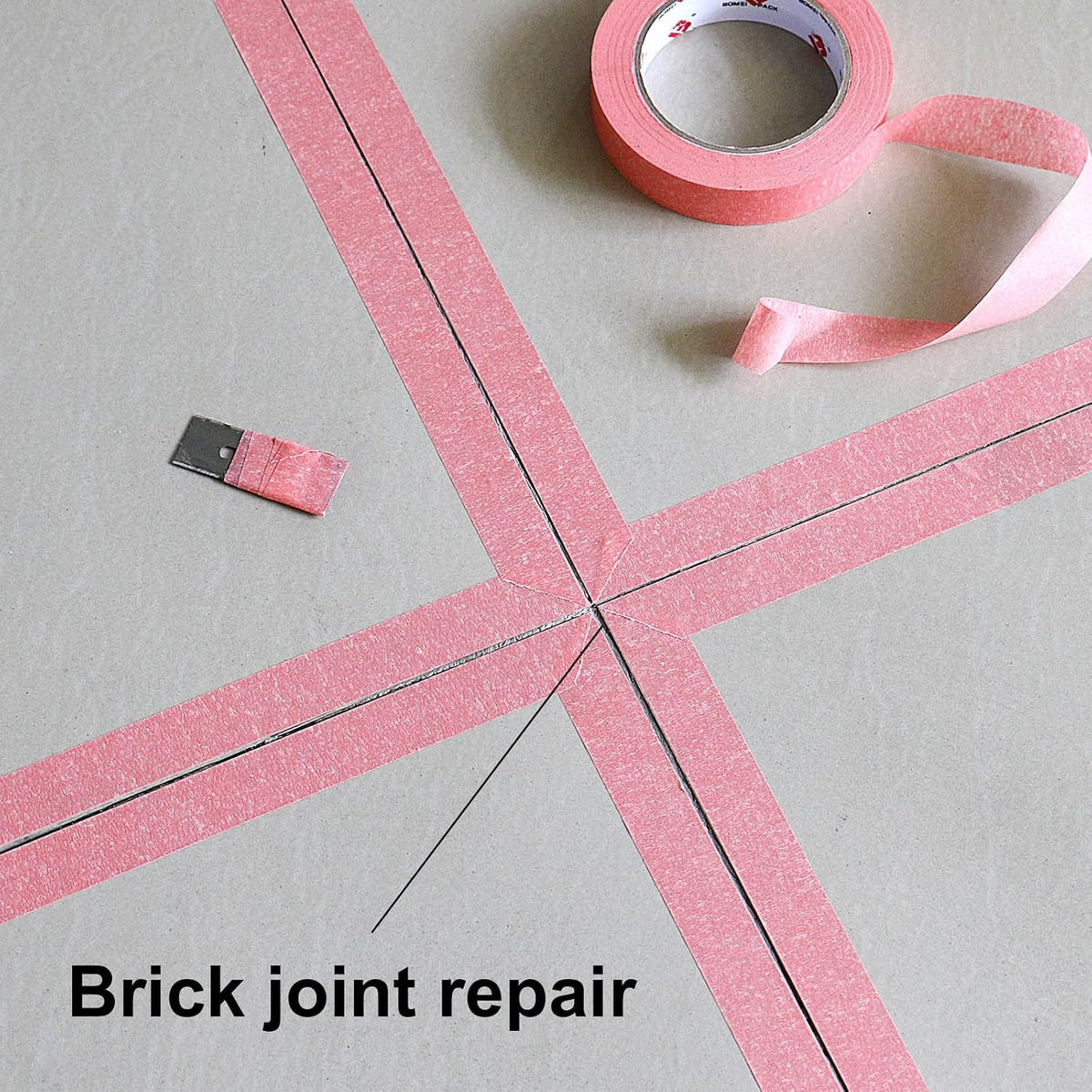 Pink Painters Tape 0.94-Inches x 55 Yards (3-Pack), Painters Masking Tape Bulk - Sharp Edge Line Technology, Produces Sharp Lines | Residue-Free and Artisan Grade Wall Trim Tape