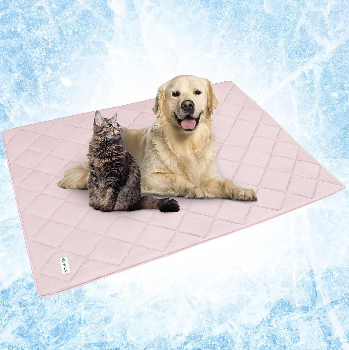 Cooling Dog Blanket Lightweight Soft for Large Pet Cat, 60x80 Pink