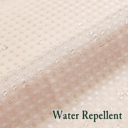 No Hook Cloth Blush Pink Shower Curtain with Liner, 72x80