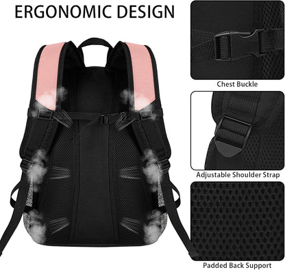 Basketball Backpack Large Sports Bag with Separate Ball Holder & Shoes Compartment, Best for Basketball, Soccer,Gym