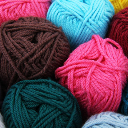 ThreadArt Cotton Crochet Yarn, Worsted Medium #4, 85yd, Peach 3508 | Pure cotton crochet yarn for dishcloths, bags, amigurumi and home decor. Soft feel with clean stitch definition.