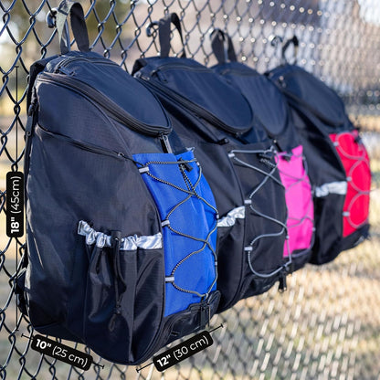 Athletico 35L Pickleball Backpack - Pickleball Bags for Men or Women Includes Pickleball Ball Holder