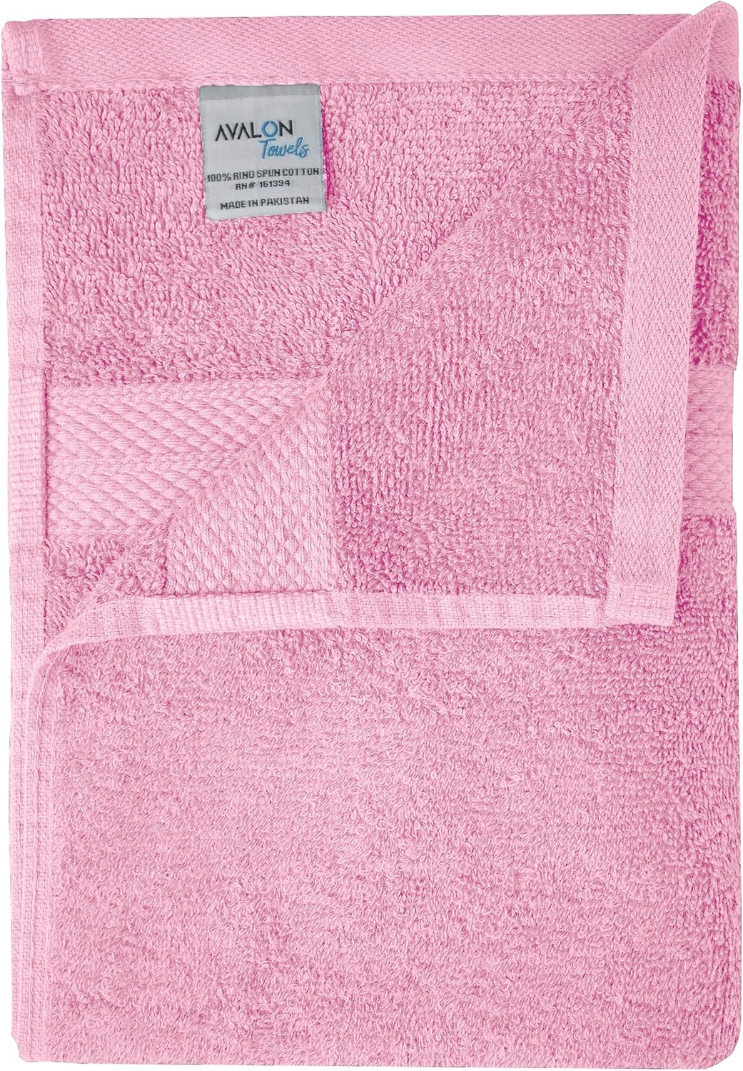 Avalon Towels Bath Towels for Bathroom 100% Cotton Pink Bathroom Towels Pack of 12 (24x48 inches) - Quick Drying Bath Towels Set Small, Light Weight & Absorbent Perfect Gym & Pool Towel Set