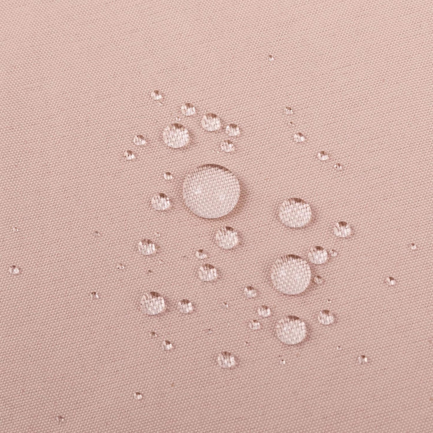ALYVIA SPRING Pink Shower Curtain Liner Fabric with 3 Magnets - Waterproof Soft Hotel Quality Cloth Shower Curtain for Bathroom, Light-Weight & Machine Washable - Standard Size 72x72, Blush Pink