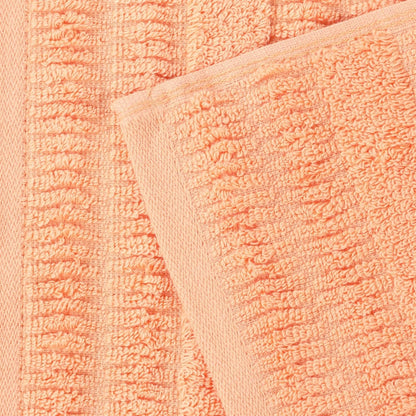 Superior Luxurious Classic Cotton Blend Towels, Set of 2 for Bathroom, Shower, Spa, Hotel, Super Soft, Quick Dry, Ultra Soft Mika Towels, 2 Bath Towel Set, Peach