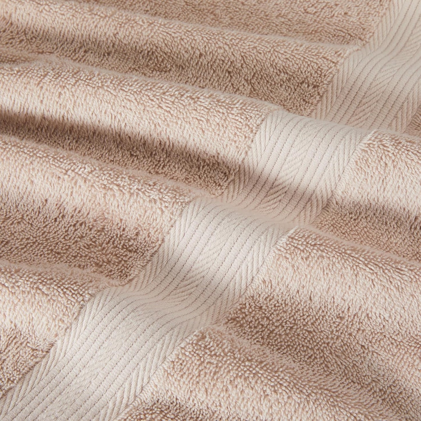 Amazon Basics Fade-Resistant 100% Cotton Bath Towel, Machine Washable, 30"x54", Blush Pink, 2-Pack