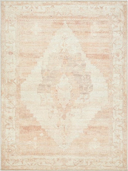 Livabliss x Becki Owens Luca Vintage Area Rug, 3'11" x 5'7", Dusty Pink, (4' x 6')