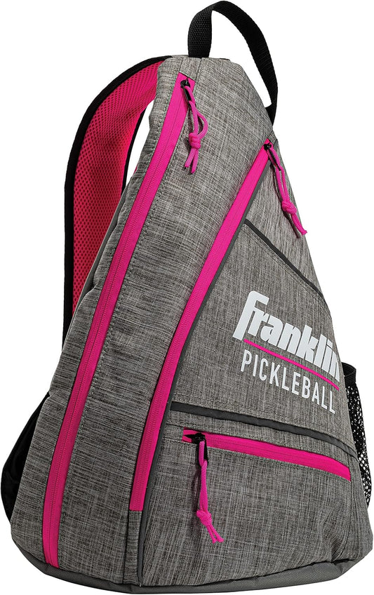 Franklin Sports Pickleball Bags - Sling Bag Backpack for Gear + Equipment - Men + Women - Holds Paddles, Balls + Accessories