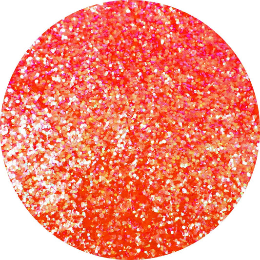 Hemway Craft Glitter Shaker 130g / 4.6oz Glitter for Arts, Crafts, Resin, Tumblers, Painting, Decoration, Festival - Extra Chunky (1/24" 0.040" 1mm) - Fluorescent Peach