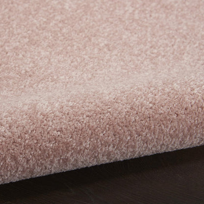 Nourison Home Nourison Essentials Pink 5' x 7' Area Rug - Easy Clean, Non Shedding, Bed Room, Living Room, Dining Room, Kitchen (5' x 7')