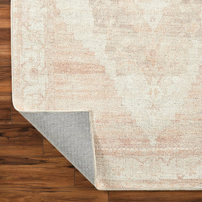 Livabliss x Becki Owens Luca Vintage Area Rug, 3'11" x 5'7", Dusty Pink, (4' x 6')