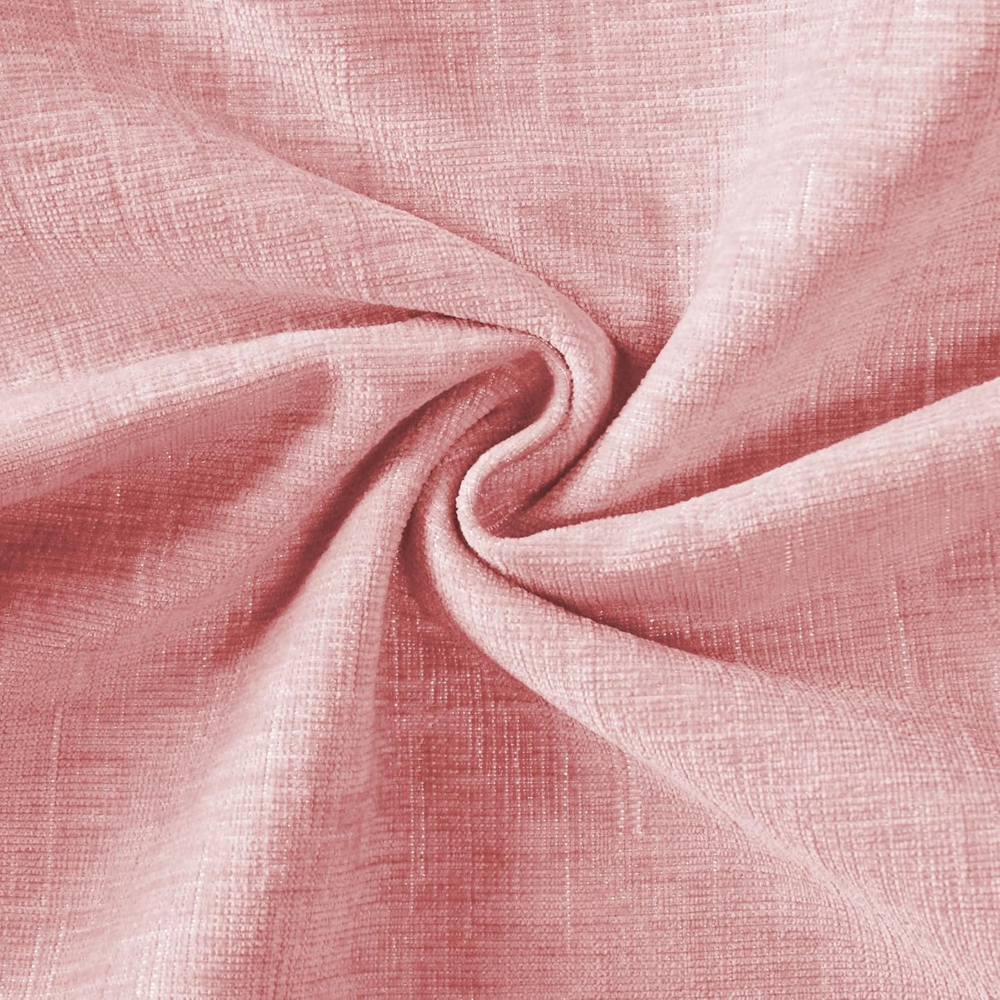 Ohocut Scalloped Pillow Cover Pack of 2 Spring Chenille Decorative Throw Pillow Covers Cute Boho Couch Pillow Covers Aesthetic Funky Preppy Pillow Cases for Sofa Living Room (Blush Pink, 20x20 Inch)