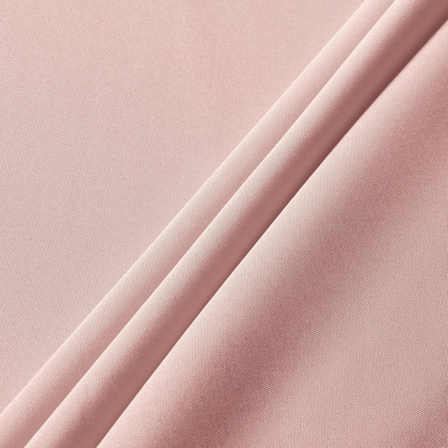 sancua Rectangle Tablecloth - 60 x 84 Inch - Stain and Wrinkle Resistant Washable Polyester Table Cloth, Decorative Fabric Table Cover for Dining Tables, Buffet Parties and Camping, Blush