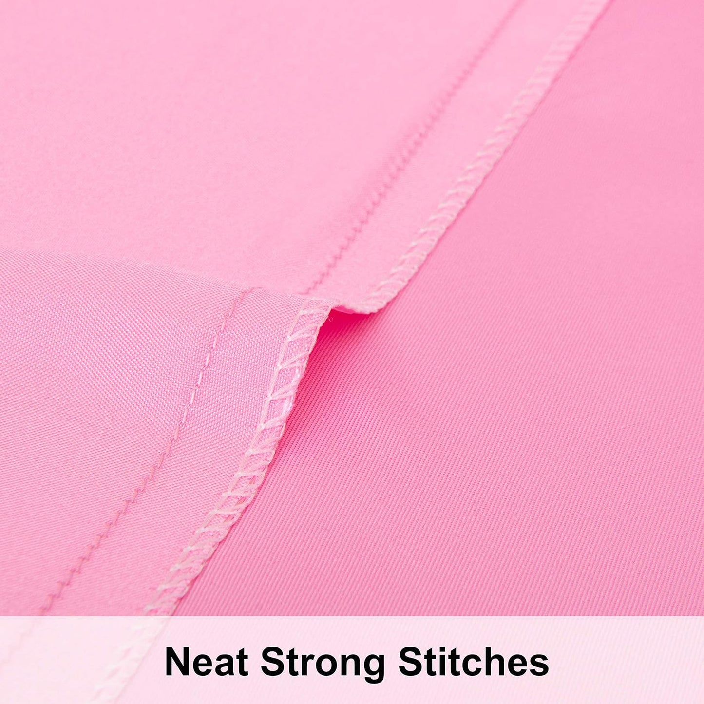 NTBAY 2 Pack Satin Standard Pillowcases for Hair and Skin, Luxurious and Silky Pillow Cases with Envelope Closure, 20x26 Inches, Pink