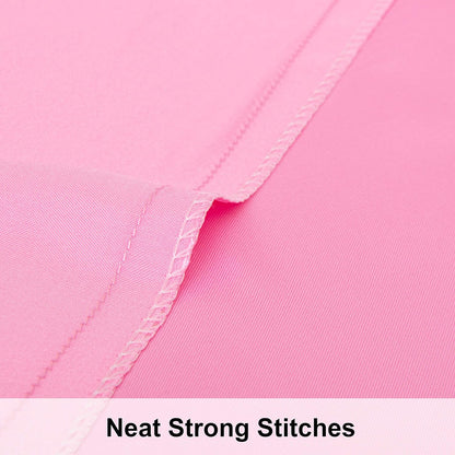 NTBAY 2 Pack Satin Standard Pillowcases for Hair and Skin, Luxurious and Silky Pillow Cases with Envelope Closure, 20x26 Inches, Pink
