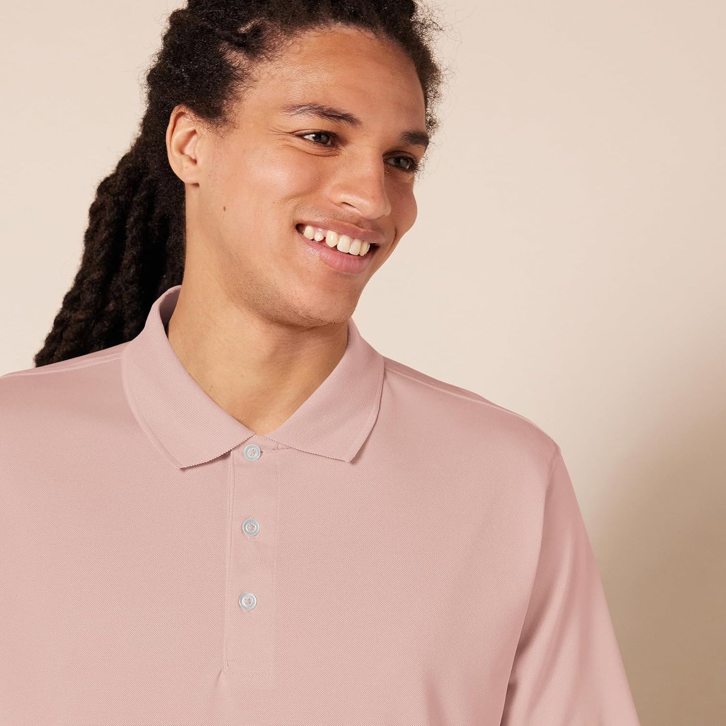 Amazon Essentials Men's Regular-Fit Quick-Dry Short-Sleeve Golf Polo Shirt