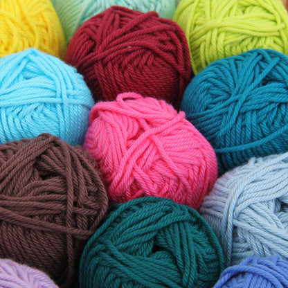 ThreadArt Cotton Crochet Yarn, Worsted Medium #4, 85yd, Peach 3508 | Pure cotton crochet yarn for dishcloths, bags, amigurumi and home decor. Soft feel with clean stitch definition.