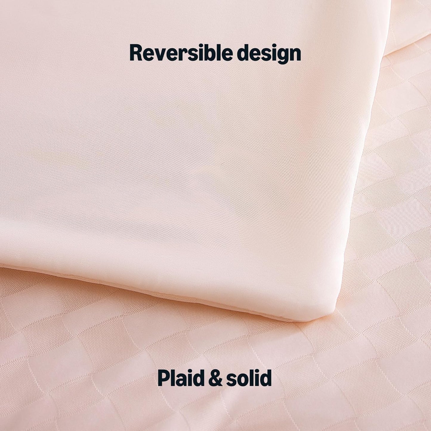 Amazon Basics Cooling Comforter, Soft Lightweight Waffle Weave Blanket for Hot Sleepers, Summer & All Season Bedding to Keep Cool for Night Sweats, 90"x90", Queen, Pink