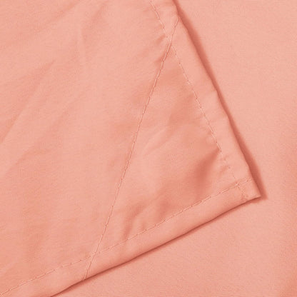 N&Y HOME Fabric Shower Curtain or Liner with Magnets - Hotel Quality, Machine Washable, Water Repellent - Coral, 72x72