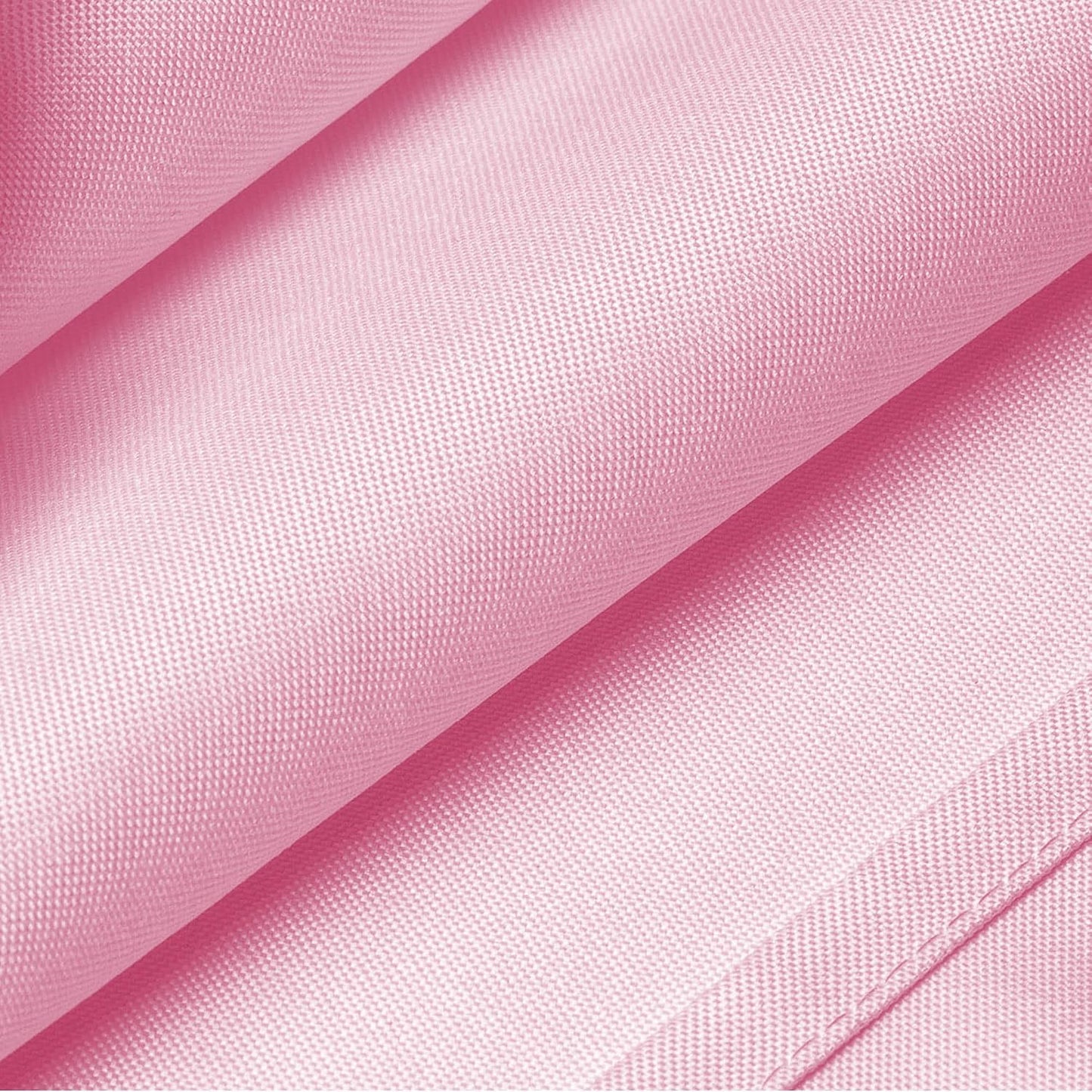 Lann's Linens - 70" Round Premium Tablecloth for Wedding/Banquet/Restaurant - Polyester Fabric Table Cloth - Pink