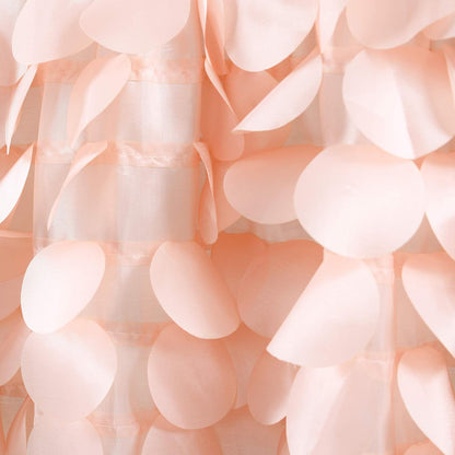 Lush Décor, 14” x 70”, Blush Gigi Valance Textured Window Kitchen Curtain (Single), 16T004609