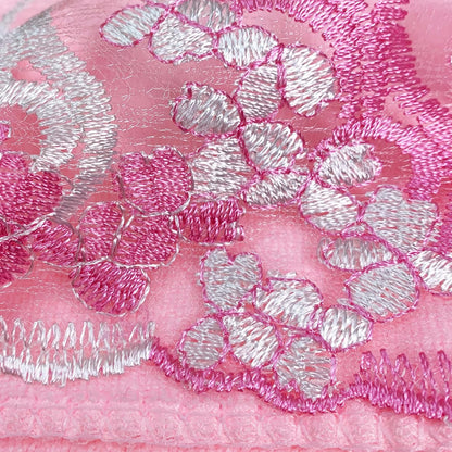 Pink Lace Bath Towels Set, Velvet Ultra Soft & Absorbent Bath Towel and Hand Towels Set for Bathroom,Shower, Washroom, Toilet (1 Bathroom Towel+2 Hand Towels)