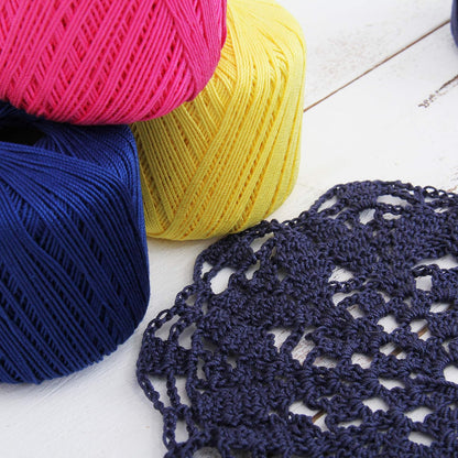 ThreadArt 100% Cotton Crochet Thread Size 3, Apricot 17 | Soft pure cotton crochet thread for lace, doilies, amigurumi and crafts. Smooth finish with crisp stitch definition.