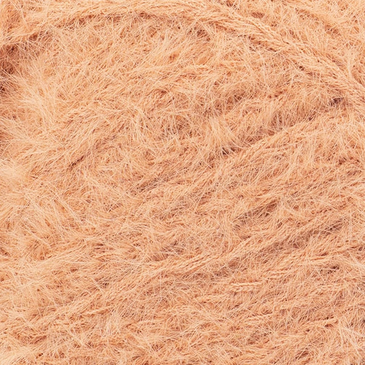 Lion Brand Yarn Feels Like Bliss, Bulky Yarn for Knitting, Peach, 3 Pack
