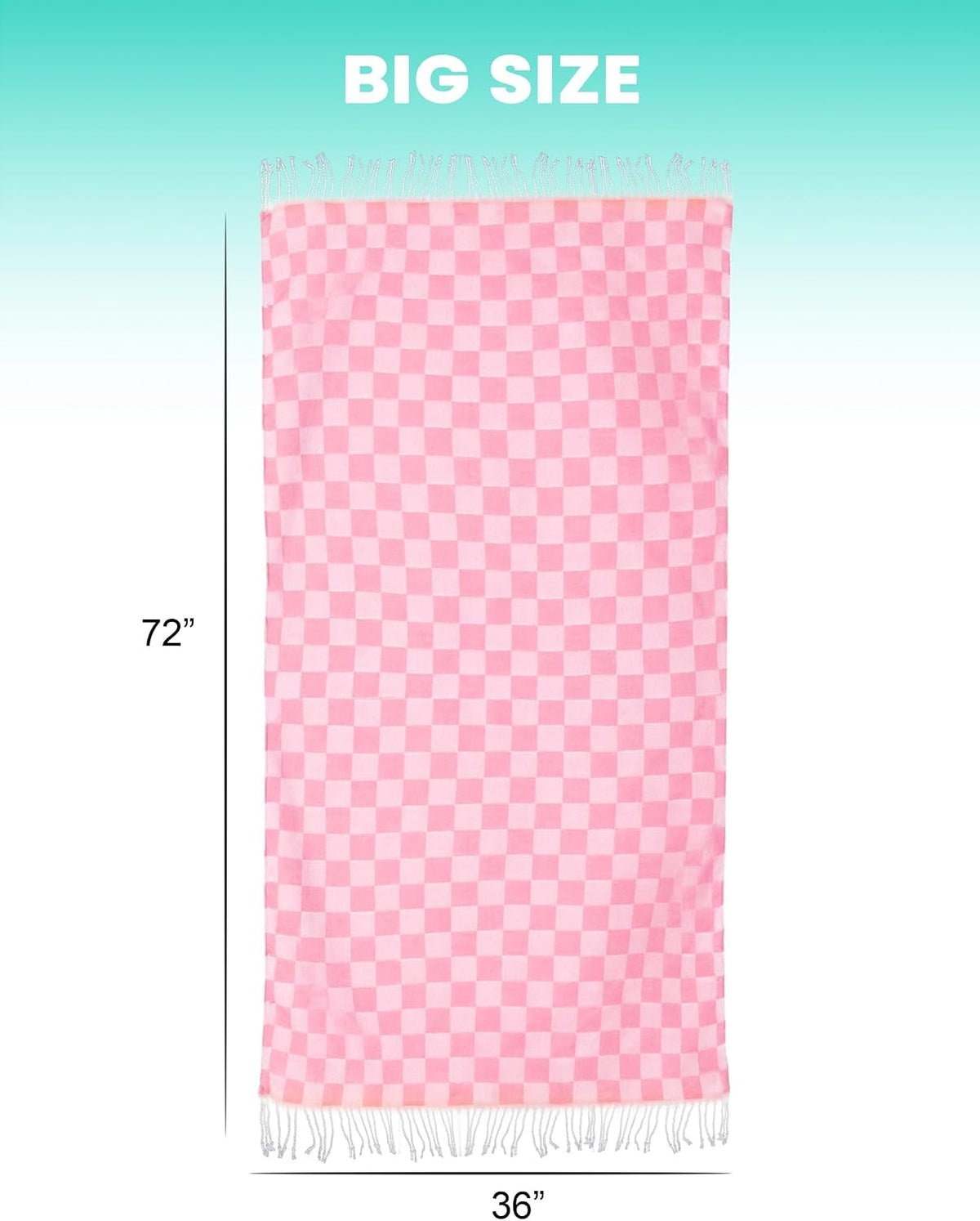 Travel Vacation Essentials Turkish Beach Towel Bath Towels Quick Dry Sand Free Oversized Bath Pool Swim Extra Large XL Blanket Adult Travel Cruise Accessories Must Haves Clearance Stuff Necessities