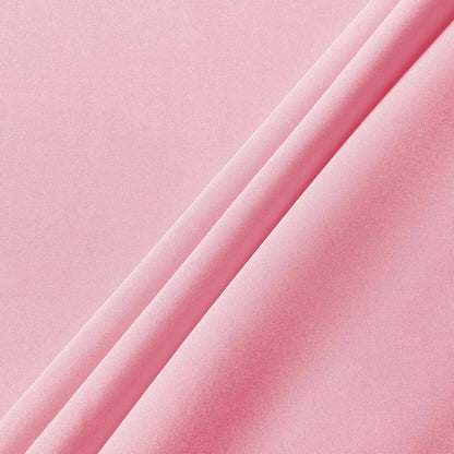 sancua 60 Inch Round Tablecloth (Fits 20-48 Inch Tables), Water Resistant Spill Proof Washable Polyester Table Cloth Decorative Fabric Table Cover for Dining, Buffet Parties and Camping, Pink
