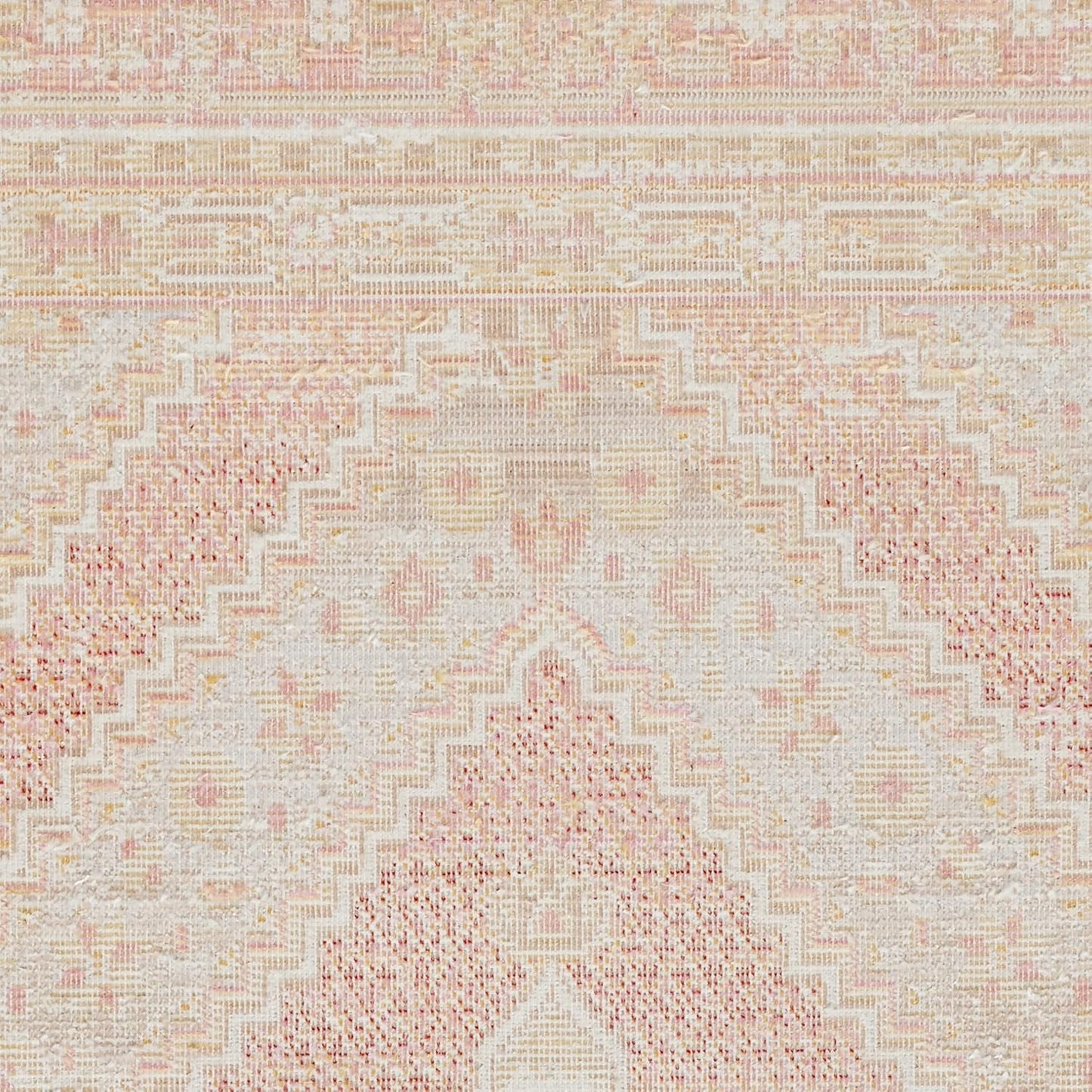 Momeni Rugs ISABEISA-7PNK4060 Isabella Traditional Geometric Flat Weave Area Rug, 4'0" x 6'0", Pink