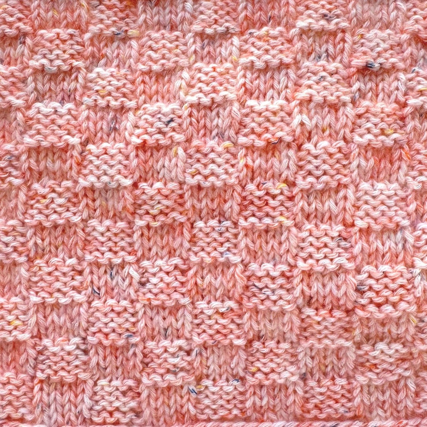 Cotton to The Core Speckled Soft Baby Yarn for Crocheting, 6-Pack (810Yds / 300G), Free Patterns - Size 3 DK Light Worsted Weight Cotton Yarn for Knitting - Light Peach