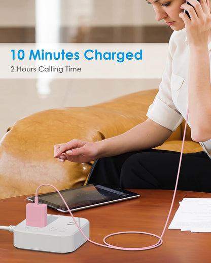 Fast Charger for iPhone with 10 Foot iPhone Charger Cable Long Fast Charger