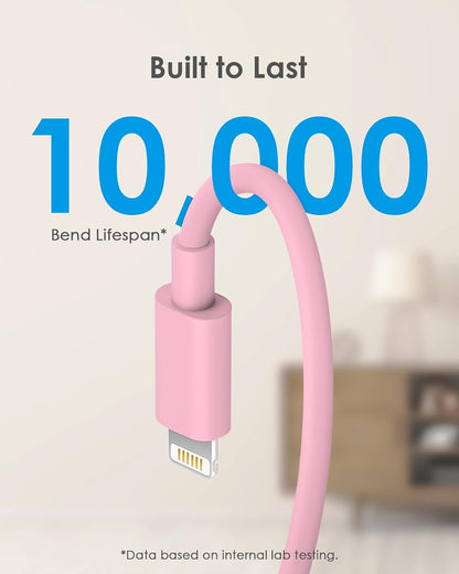 Fast Charger for iPhone with 10 Foot iPhone Charger Cable Long Fast Charger