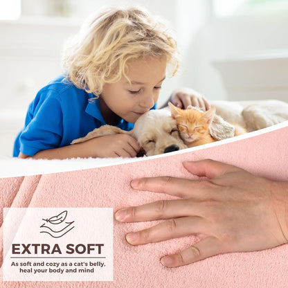 Light Pink Bathroom Rug Set 2 Piece Memory Foam Microfiber Bath Mat