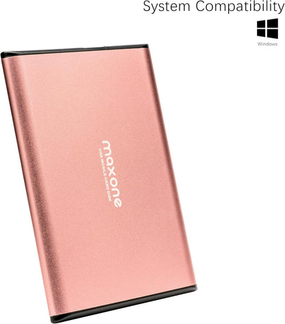 500GB Ultra Slim Portable External Hard Drive HDD USB 3.0 Compatible