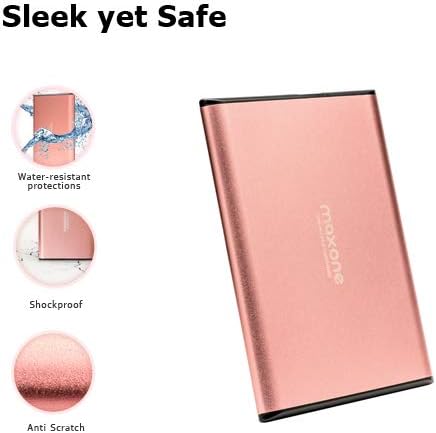 500GB Ultra Slim Portable External Hard Drive HDD USB 3.0 Compatible